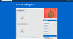 Desktop Screenshot of gezelschapsspellen.blogspot.com