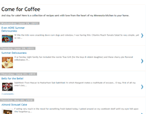 Tablet Screenshot of come-for-coffee-and-cake.blogspot.com