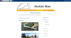 Desktop Screenshot of modularbikes.blogspot.com