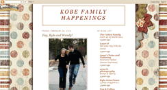 Desktop Screenshot of kobefamily.blogspot.com