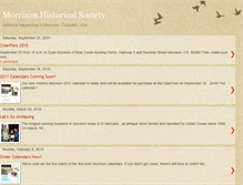 Tablet Screenshot of morrisonhistory.blogspot.com