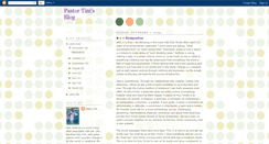 Desktop Screenshot of pastormeadow.blogspot.com