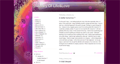 Desktop Screenshot of journeyoflifeandlove.blogspot.com