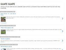 Tablet Screenshot of guateguate.blogspot.com