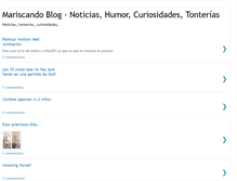Tablet Screenshot of mariscando.blogspot.com