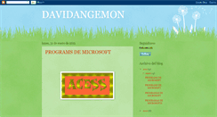 Desktop Screenshot of davidangemon.blogspot.com