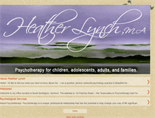 Tablet Screenshot of heatherlynchpsychologist.blogspot.com