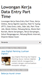 Mobile Screenshot of kerjadataentry-sukses.blogspot.com