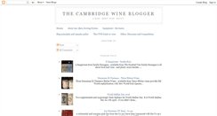 Desktop Screenshot of cambridgewineblogger.blogspot.com