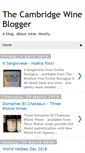 Mobile Screenshot of cambridgewineblogger.blogspot.com