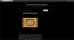 Desktop Screenshot of losmicrocontroladores.blogspot.com