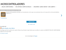 Tablet Screenshot of losmicrocontroladores.blogspot.com