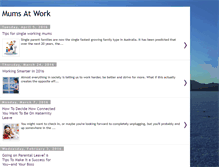 Tablet Screenshot of mumsandwork.blogspot.com