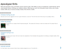 Tablet Screenshot of apocalypseknits.blogspot.com