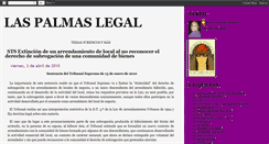 Desktop Screenshot of laspalmaslegal.blogspot.com