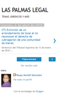 Mobile Screenshot of laspalmaslegal.blogspot.com
