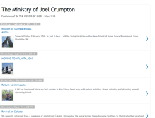 Tablet Screenshot of joelcrumpton.blogspot.com