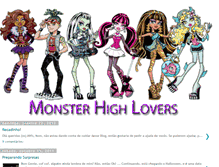 Tablet Screenshot of monsterhighlovers.blogspot.com