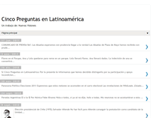 Tablet Screenshot of 5preguntas.blogspot.com