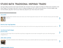 Tablet Screenshot of albert-studiobatik.blogspot.com
