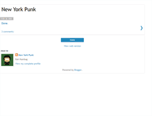 Tablet Screenshot of newyorkpunk.blogspot.com