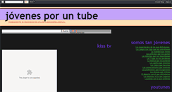 Desktop Screenshot of jovenesporuntube.blogspot.com