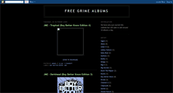 Desktop Screenshot of grimealbumking.blogspot.com