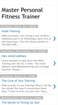 Mobile Screenshot of masterpersonalfitnesstrainer.blogspot.com