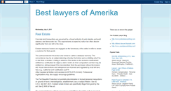 Desktop Screenshot of bestlawyersinamerika.blogspot.com