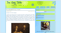 Desktop Screenshot of dailytiffin.blogspot.com