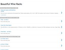 Tablet Screenshot of beautifulwineracks.blogspot.com