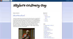 Desktop Screenshot of iamanordinaryguy.blogspot.com