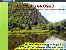 Tablet Screenshot of cascalhogrosso.blogspot.com