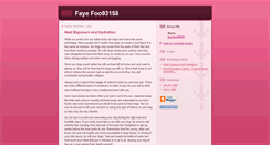 Desktop Screenshot of fayefoo726.blogspot.com