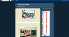 Desktop Screenshot of 4thofjulyparade.blogspot.com