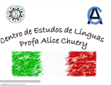 Tablet Screenshot of cel-alicechuery-italiano.blogspot.com
