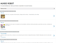 Tablet Screenshot of mundo-robot.blogspot.com
