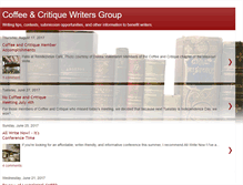 Tablet Screenshot of coffeeandcritique.blogspot.com
