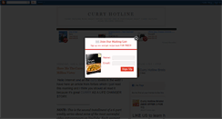 Desktop Screenshot of curryhotlineinfo.blogspot.com