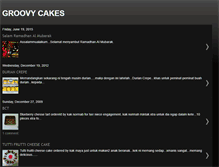 Tablet Screenshot of mygroovycakes.blogspot.com