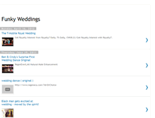Tablet Screenshot of funkyweddingsvideo.blogspot.com