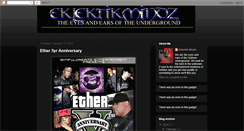 Desktop Screenshot of eklektikminds.blogspot.com