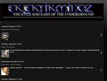 Tablet Screenshot of eklektikminds.blogspot.com