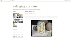 Desktop Screenshot of indulgingmymuse.blogspot.com