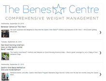 Tablet Screenshot of benestarcentre.blogspot.com