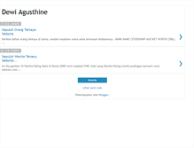 Tablet Screenshot of dewiagusthine.blogspot.com