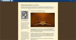 Desktop Screenshot of preparandolapau.blogspot.com