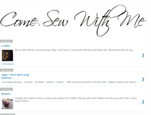 Tablet Screenshot of comesewwithme.blogspot.com