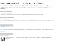 Tablet Screenshot of from-the-battlefield.blogspot.com