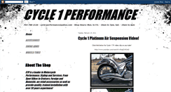 Desktop Screenshot of cycle1performance.blogspot.com